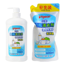贝亲奶瓶清洗剂 婴儿奶瓶清洁剂餐具清洗剂植物性原料清洗液 超值套装1300ml