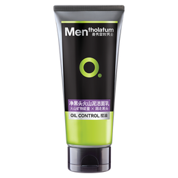 Mentholatum 曼秀雷敦 OC控油清爽系列男士凈黑頭火山泥潔面乳 100g