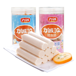 力诚深海鳕鱼肠鱼肉肠火腿肠儿童孕妇休闲即食海味宝鳕鱼棒营养辅食 鳕鱼肠原味 120g
