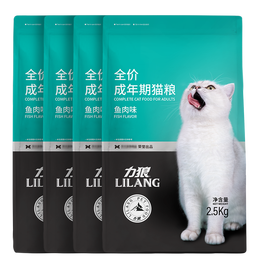 LILANG 力狼 全價(jià)天然魚肉味貓糧10kg