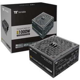 Thermaltake（Tt）额定1000W 钢影Toughpower SFX-L 电脑电源（原生PCIe5.0/ATX3.0规范/80PLUS金牌/40显卡）