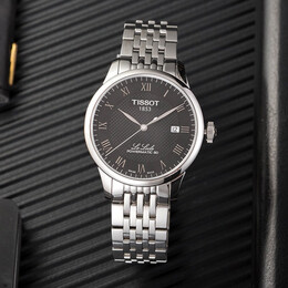 天梭（TISSOT）瑞士手表 力洛克1853系列 自动机械男表 送男友情人节礼物 T006.407.11.053.00