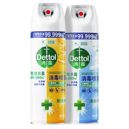 Dettol 滴露 消毒噴霧 2瓶裝（鈴蘭+柑橘）
