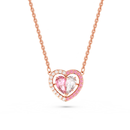SWAROVSKI 施華洛世奇 GEMA 520系列 5653007 心形項鏈