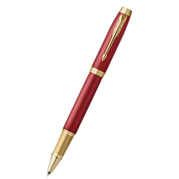 PARKER 派克 IM系列 簽字筆 烈焰紅金夾 1支裝