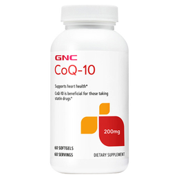 GNC健安喜辅酶q10软胶囊200mg*60粒  呵护心脏血管健康调卵巢泡备孕