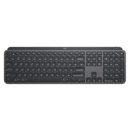 罗技（Logitech）大师系列 MX Keys S无线蓝牙键盘 超薄全尺寸 人体工学 智能背光 预设指令升级 带无线接收器 黑色