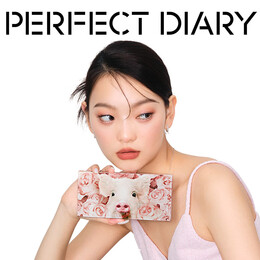 Perfect Diary 完美日記 探險家十二色動物眼影貓咪麥兜小豬玫瑰眼影大地麥兜聯(lián)名小豬玫瑰盤