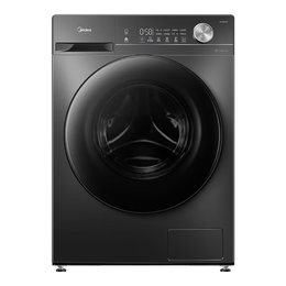 美的（Midea）全自动滚筒洗衣机 10公斤家用大容量 变频电机一级能效 1.1高洗净比 蒸汽除菌除螨 【懒人超薄10公斤】MG100V36T