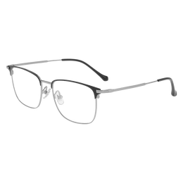 essilor 依視路 1.60折射率鉆晶A4防藍(lán)光鏡片+鏡宴半鈦光學(xué)鏡框