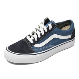 VANS 范斯 Old Skool系列 男士低幫板鞋 VN000D3HNVY 藍(lán)色 36