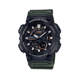 CASIO 卡西歐 AEQ-110W-3AVDF 男士運動腕表