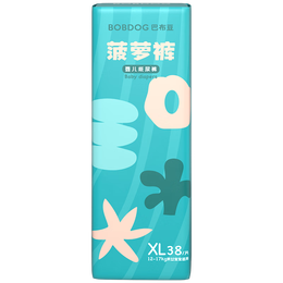 BoBDoG 巴布豆 菠蘿系列 嬰兒紙尿褲 XL38片