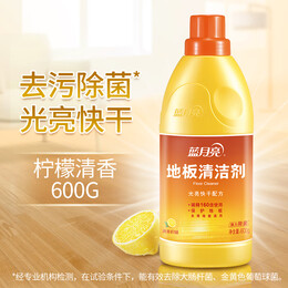 Bluemoon 藍月亮 地板清潔劑專業(yè)清潔去污 高效除菌99.9% 地板凈600g*2瓶