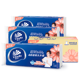 Vinda 維達(dá) 超韌無(wú)芯卷紙4層30卷