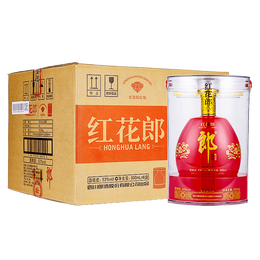 LANGJIU 郎酒 紅花郎紅鉆 醬香型白酒 53度500ml*6瓶 整箱裝