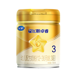 飞鹤星飞帆卓睿3段（12-36月龄）幼儿配方奶粉 3段 卓睿 750g 6罐 【现货】