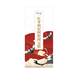 張?zhí)?紅棗枸杞阿膠固元糕 200g
