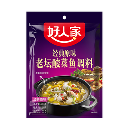 好人家 老壇酸菜魚調(diào)料 390g