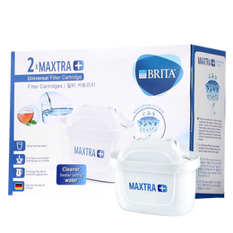 碧然德（BRITA）滤水壶滤芯 Maxtra+多效滤芯2只装 过滤器净水器滤芯 滤芯碧然德