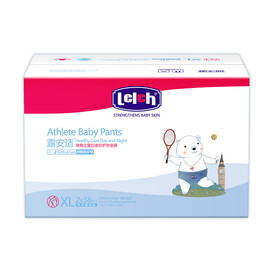 lelch 露安適 體育之星拉拉褲XL76片(12-17kg)日用薄護(hù)適動 嬰兒尿不濕 學(xué)走褲