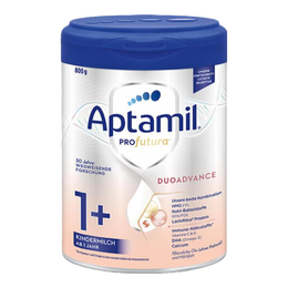 Aptamil 愛他美 歐洲進(jìn)口德國白金德文版HMO嬰兒配方奶粉 1+段白金*6 800g