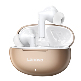 联想（lenovo）蓝牙耳机真无线 降噪耳机入耳式 蓝牙5.3游戏运动音乐耳机适用于苹果华为小米手机TC3306耀石金