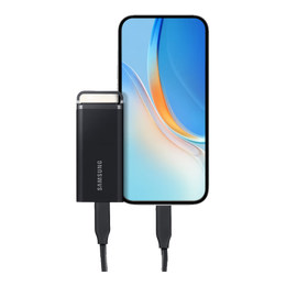 SAMSUNG 三星 T5 EVO USB3.2 移動(dòng)固態(tài)硬盤 Type-C 2TB 星耀黑