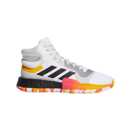 adidas MARQUEE BOOST团队款专业篮球运动鞋男子阿迪达斯官方 灰白/白/浅灰/深灰/黄 43