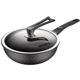 ASD 愛仕達(dá) CL30S11WG 炒鍋(30cm、不粘、鋁合金、麥飯石色)