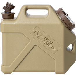 PLUS會員：MOBI GARDEN 牧高笛 戶外便攜大容量飲水桶 10L NX22674001 暖沙色
