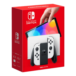 任天堂（Nintendo）Switch OLED 7英寸有机屏幕 64G新版主机 日版 大屏幕白色主机 Nintendo马里奥游戏机 家用机 