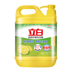 立白洗洁精家用实惠装家庭装大桶按压瓶式洗涤剂洗碗液强效去油不伤手 【双瓶装】清新柠檬精 1.12kg 2瓶