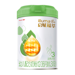 啟賦 illuma 有機(jī)蘊(yùn)萃系列 幼兒配方奶粉 國(guó)行版 3段 810g