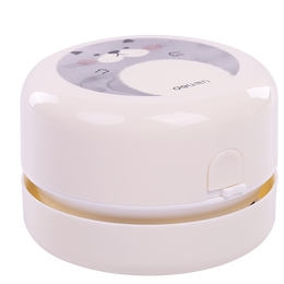 deli 得力 18883 桌面吸塵器 卡通款 白色