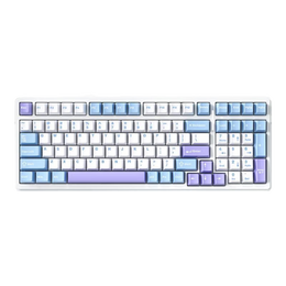 AULA 狼蛛 F99 99鍵 2.4G藍(lán)牙 多模無線機(jī)械鍵盤 星落凝云 靈動軸V3 RGB PC定位板
