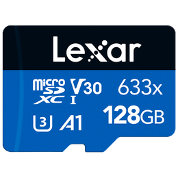 雷克沙（Lexar）128g TF卡高速内存卡手机SD小卡 平板行车记录仪存储卡C10（633x） 128GB TF卡633X 高速Class10