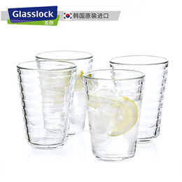 有券的上：Glasslock 三光云彩 進(jìn)口鋼化玻璃牛奶杯 360ml