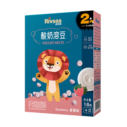 Rivsea 禾泱泱 酸奶溶豆 草莓味 18g