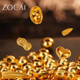 3.8煥新、PLUS會員：ZOCAI 佐卡伊 足金999網(wǎng)紅金珠金豆豆 金豆1g-附玻璃瓶