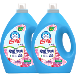 White Cat 白貓 全效潔凈無磷洗衣液 3kg*2瓶