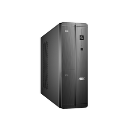 AOC 冠捷 榮光910 十二代酷睿版 商用臺(tái)式機(jī) 黑色（酷睿i3-12100、核芯顯卡、16GB、500GB SSD）