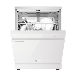 美的（Midea）【RX600Max白色】14套嵌入式洗碗机全面升级105℃热风烘干+升降碗篮 一级水效 三星消毒分层洗