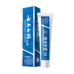 YUNNANBAIYAO 云南白藥 亮白牙膏清新口氣 留蘭香型 540g（贈 洗漱三件套）