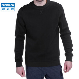DECATHLON 迪卡儂 男子套頭衫 8352585 黑色 M