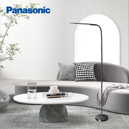 Panasonic 松下 HHTQ1001B 護(hù)眼落地?zé)?12W 黑色