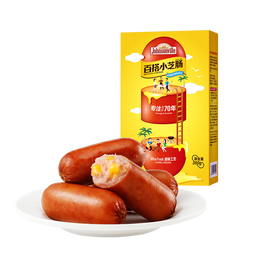 Johnsonville 尊樂 百搭小芝腸350g 早餐腸 西餐食材 燒烤腸 火鍋食材 肉腸 香腸
