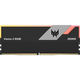 PREDATOR 宏碁掠奪者 Vesta II 炫光星艦 DDR5 6600MHz 臺(tái)式機(jī)內(nèi)存條 32GB（16G×2）套裝