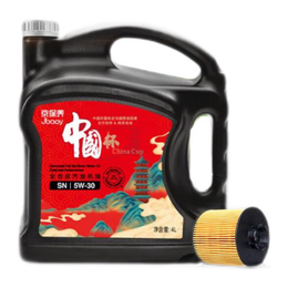 京保养统一制造机油汽车+品牌机滤+工时 小保养套餐5W-30 全合成SN 4L