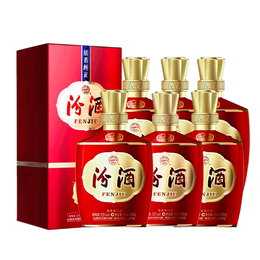 汾酒 1915巴拿馬 清香型白酒 53度 475ml*6瓶 整箱裝 中秋送禮